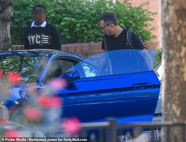 DailyMail.com photographed Mynett whisking mom-of-three Omar around DC in his bright blue Ford Mustang. Insiders have gone so far as to suggest the pair will get married when their respective separations are finalized