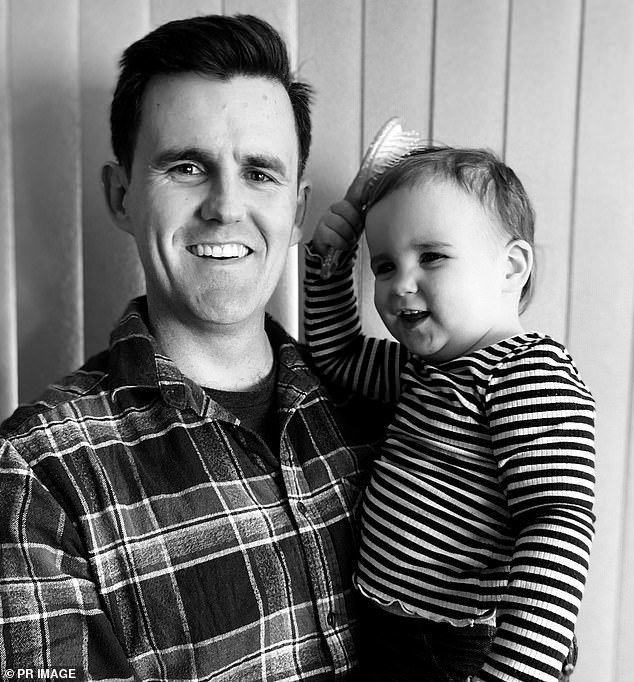 Canberra man Nick Brown tells two-year-old daughter Winnie the last time they saw mum, she was off to save four people