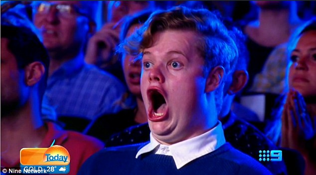 One woman in particular commented that she meant ‘no offence’ by pointing out the similarity between Mr Saunders and himself in the promo