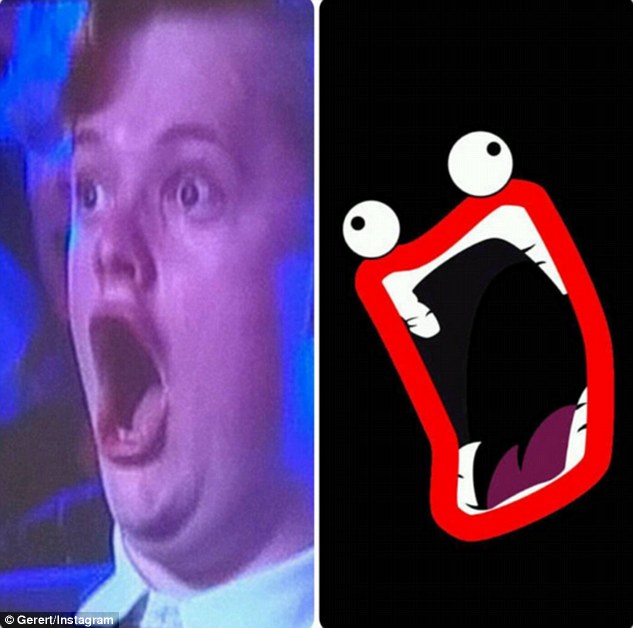 He