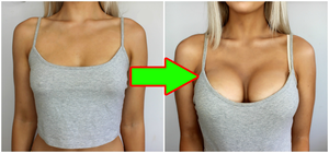 Как увеличить грудь