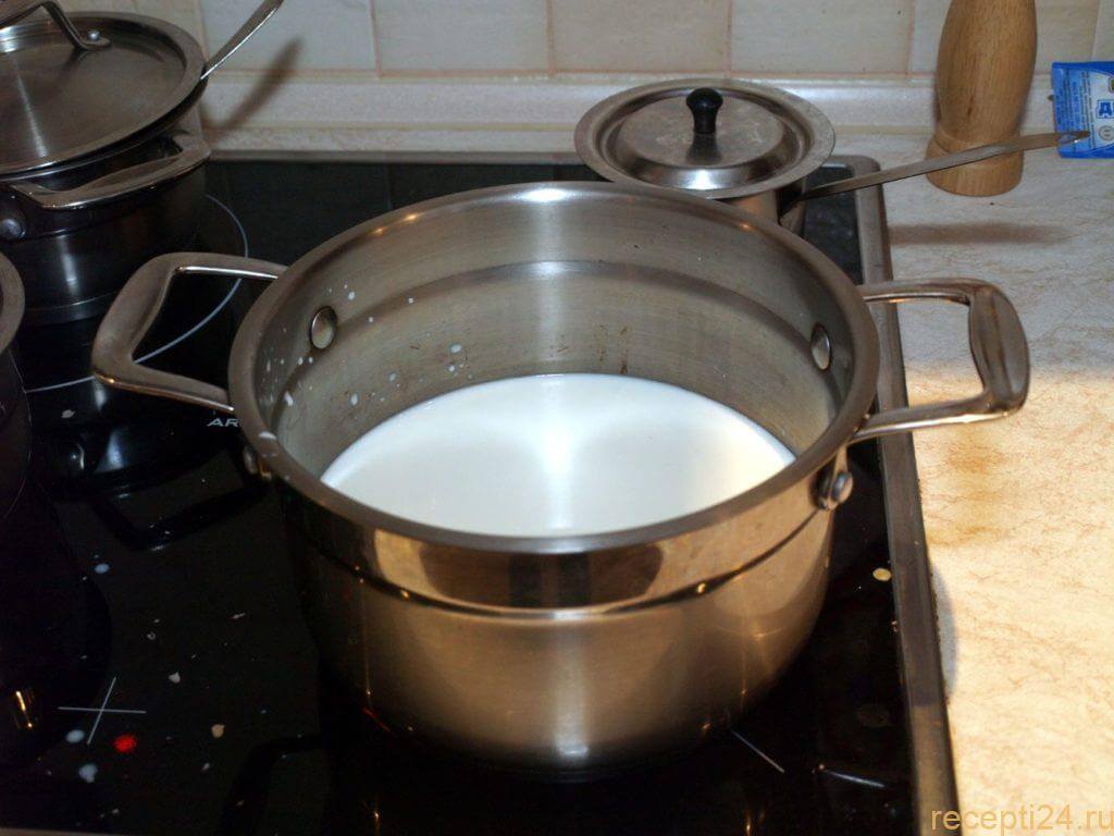 Приготовление гречки на молоке с добавлением воды