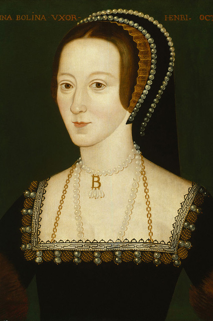 Мать Елизаветы, Анна Болейн.