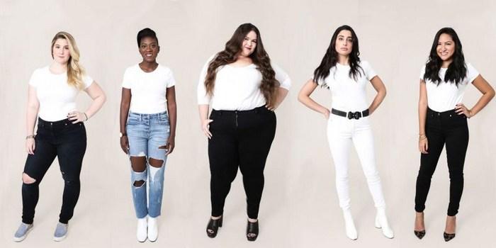 Модели джинсов бывают большие, средние и маленькие