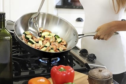 Cook With Your Stainless Steel Pan